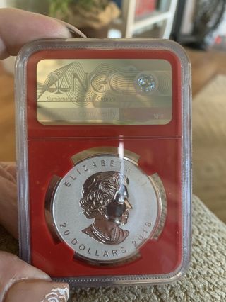 2018 $20 Silver Maple Leaf 30th Anniversary.  First Releases