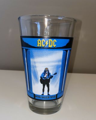 Ac/dc " Who Made Who " 16 Oz.  Collectable Glass - Beer Glass