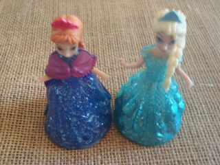 Polly Pocket Disney Princess Frozen Anna & Elsa Glitter Glider Set Q50