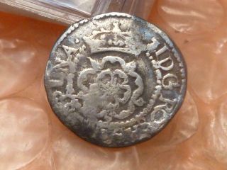 1604 - 19 James I Medieval Hammered Silver Halfgroat 2