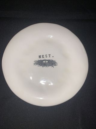 Rae Dunn M Studios Vintage Rare Discontinued Nest Appetizer Plate