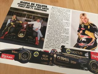 Clipping - Formula 1 Maria De Villota (emilio)