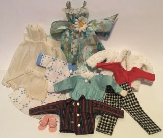 Vintage 1950s Vogue Jill Doll Clothing Variety Of Tagged Untagged Clone Items