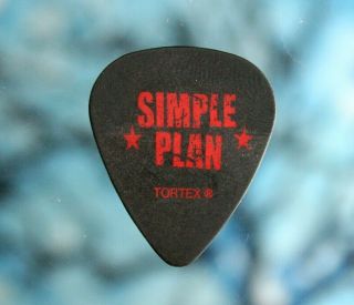 Simple Plan // Pierre Bouvier 2005 Tour Guitar Pick // Good Charlotte Hedley
