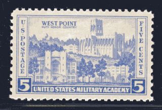 U.  S.  Stamp 789 - - - 5c Army/navy — Xf - - - Graded 95
