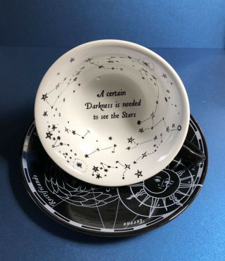 Teacup & Saucer: Astrology,  Fortune Telling,  Witchy,  Mystical,  Phoenix Cup