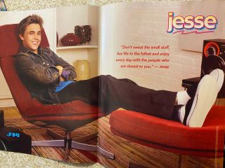 Jesse Mccartney,  Two Page Centerfold Poster