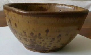 Warren Mackenzie Stamped Nokomis Studio Pottery Chawan Tea Bowl -