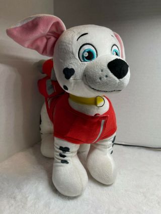 Build A Bear Marshall Paw Patrol Plush Stuffed Animal Outfit Nickelodeon Red 13 "