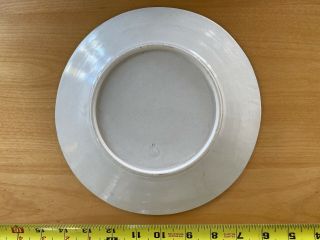 Vintage Dedham Crackleware Plate - 8.  5 Inch Diameter - 2