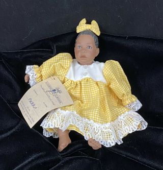 Daddy’s Long Legs Black Baby Doll “puddin” With Tag & Price