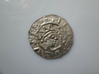 Netherlands 11 Century Silver Denar,  Leewarden,  Gf.  Bruno Iii (1050 - 57),  Dbg 502