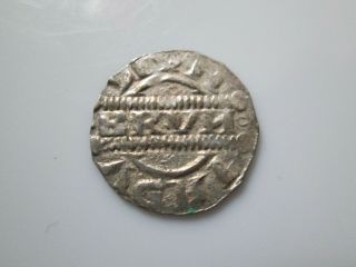 Netherlands 11 century silver denar,  Leewarden,  Gf.  Bruno III (1050 - 57),  Dbg 502 2