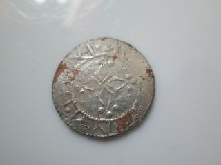 Denmark 11 century silvered copper penny,  Svend Estridsen,  Lund,  Hbg 30 2