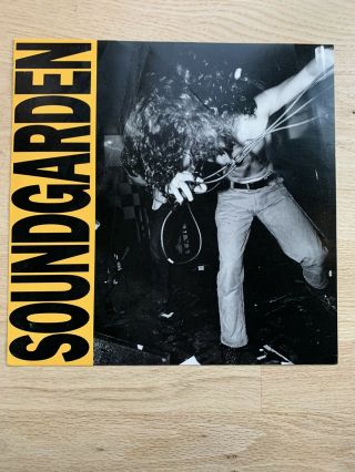 Soundgarden Louder Than Love Rare Promo 12x12 Poster Flat 1989