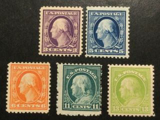 Tdstamps: Us Stamps Scott 501/513 (5) H Og