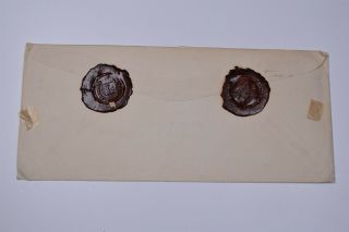 Russia Pouch mail Dec 14 1940 Moscow to York With Supersun Wax Seals on Reve 2
