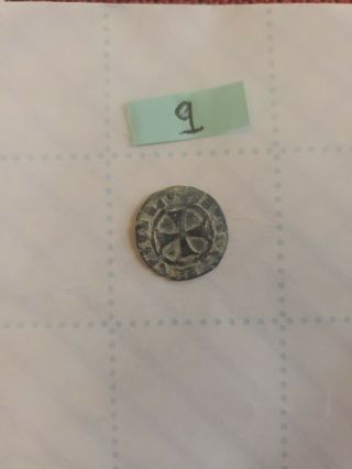 Knights Templar Cross Coin 1100 - 1200 9