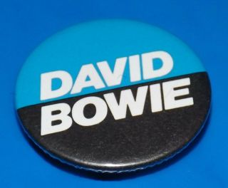 Badge Pin 32mm David Bowie Starman Ziggy Pop Rock Music Roll Old Vintage Button