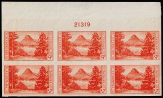 United States Scott 764 Plate Block Of 6 (1935) H Vf A