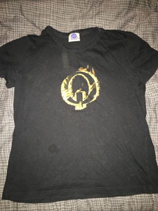 Women’s Queens Of The Stone Age Black Top T - Shirt Size 12 Large