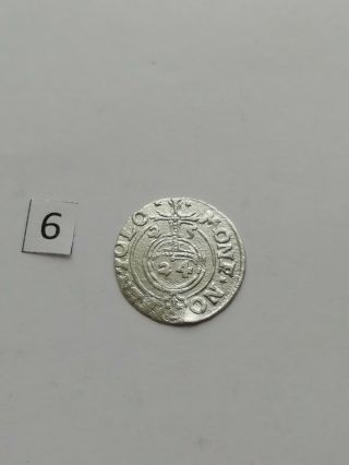 Ancient Medieval Silver Coin Of The Commonwealth Poltorak,  1624.  6