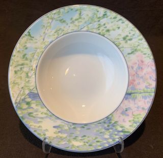 A Raynaud Ceralene Limoges Impressions Rimmed Soup Bowl 8 3/8 " D Many