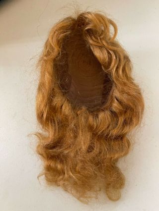 Red Mohair Doll Wig,  Sz 9 - 10