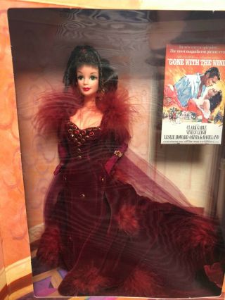 Scarlett O’hara Barbie Gone With The Wind / Red Dress