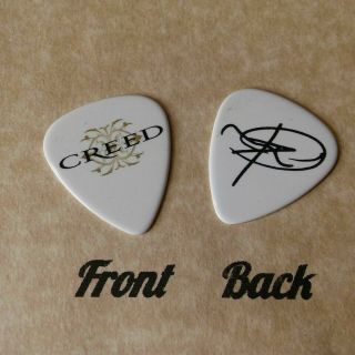 Creed - Mark Tremonti Band Signature Logo Guitar Pick - Style K1