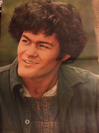 Micky Dolenz,  The Monkees,  Two Page Vintage Centerfold Poster