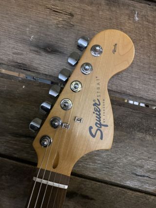 Steven Tyler Aerosmith Signed Fender Squier Guitar AUTOGRAPHED Signed Strat 4