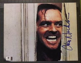 Jack Nicholson Signed 8x10 Gai