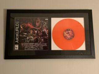 Juice Wrld Framed Signed Autographed Vinyl