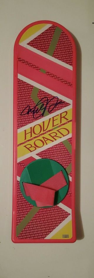 Michael J Fox Signed Back To The Future Ii Hoverboard Authenticated Autographed