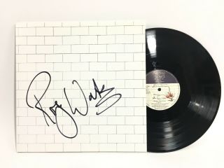 Roger Waters Signed Pink Floyd The Wall Vinyl Album Jsa Loa