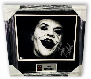 Jack Nicholson Hand Signed Autographed 11x14 Photo The Joker Batman Ga Gv 852726