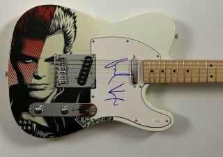 Billy Idol Autograph Signed Guitar Telecaster Jsa