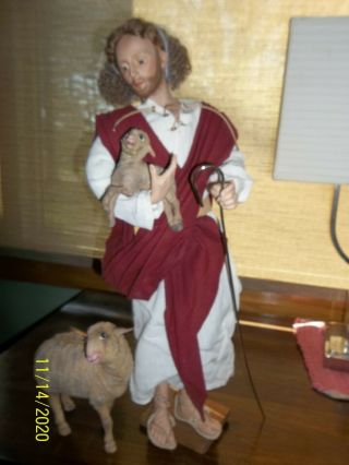 Ashton Drake Religious Doll " I Am The Good Shepherd "
