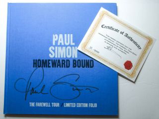 Paul Simon Signed Autographed 