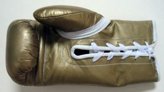 Sylvester Stallone Rocky Balboa Autographed Tuf Wear Gold Boxing Glove ASI Proof 3
