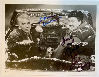 Planes Trains & Automobiles Photo Signed By Steve Martin John Candy Christmas