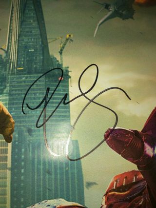 Marvel Avengers 10x Cast Signed Poster Robert Downey Jr,  Scarlett Johansson 6