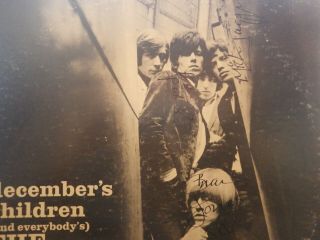ROLLING STONES Brian Jones Mick Jagger Keith Richards signed 1964 Decca lp 2