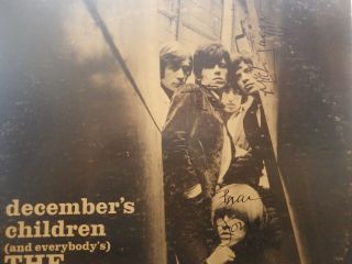 ROLLING STONES Brian Jones Mick Jagger Keith Richards signed 1964 Decca lp 3