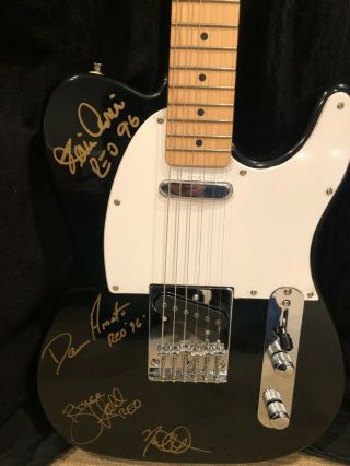Reo Speedwagon Autographed Guitar