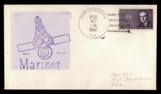 Dr Who 1962 Mariner Spacecraft Launch Port Canaveral Fl C218243
