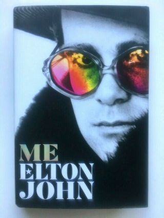 Me,  Elton John Autobiography Signed Book