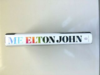 ME,  ELTON JOHN Autobiography Signed Book 5
