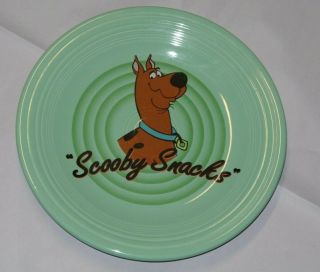 Scooby - Do Fiesta Ware Green 10 1/2” Dinner Plate Warner Brothers